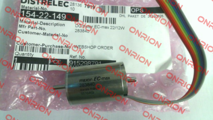 283840 , Ec-Max 22 Maxon