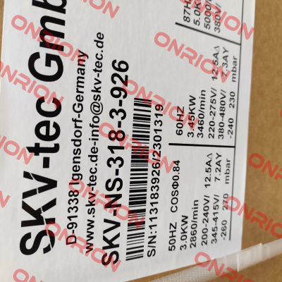 SKV-NS-318-3-926 SKV-tec