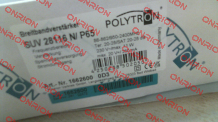 SUV 28116 N/P65 Polytron