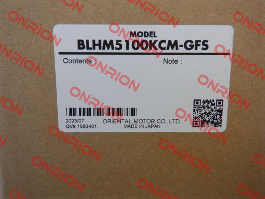 BLHM5100KCM-GFS Oriental Motor