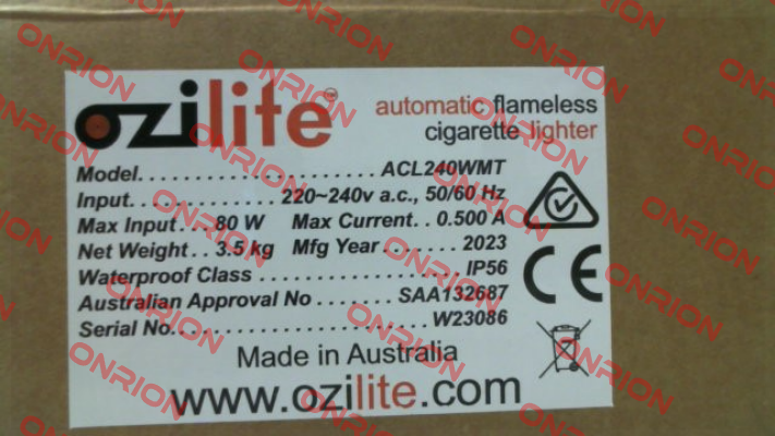 ACL240WMT Ozilite - Automatic