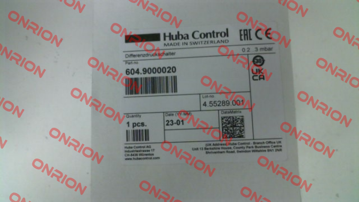 604.9000020 Huba Control