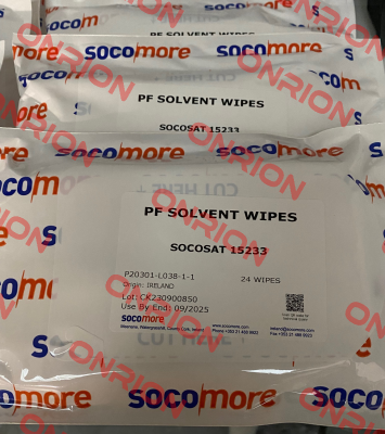 P20301-L038-30-1 - PF SOLVENT 15233 24W*18X38CT30 Socomore